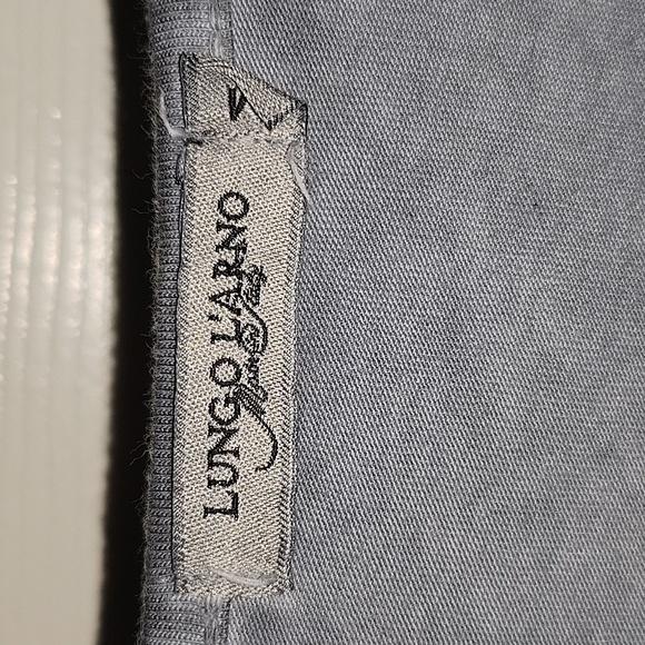 🎉HP🎉 L'ungo L'arno Slate Blue Dress - Picture 4 of 6